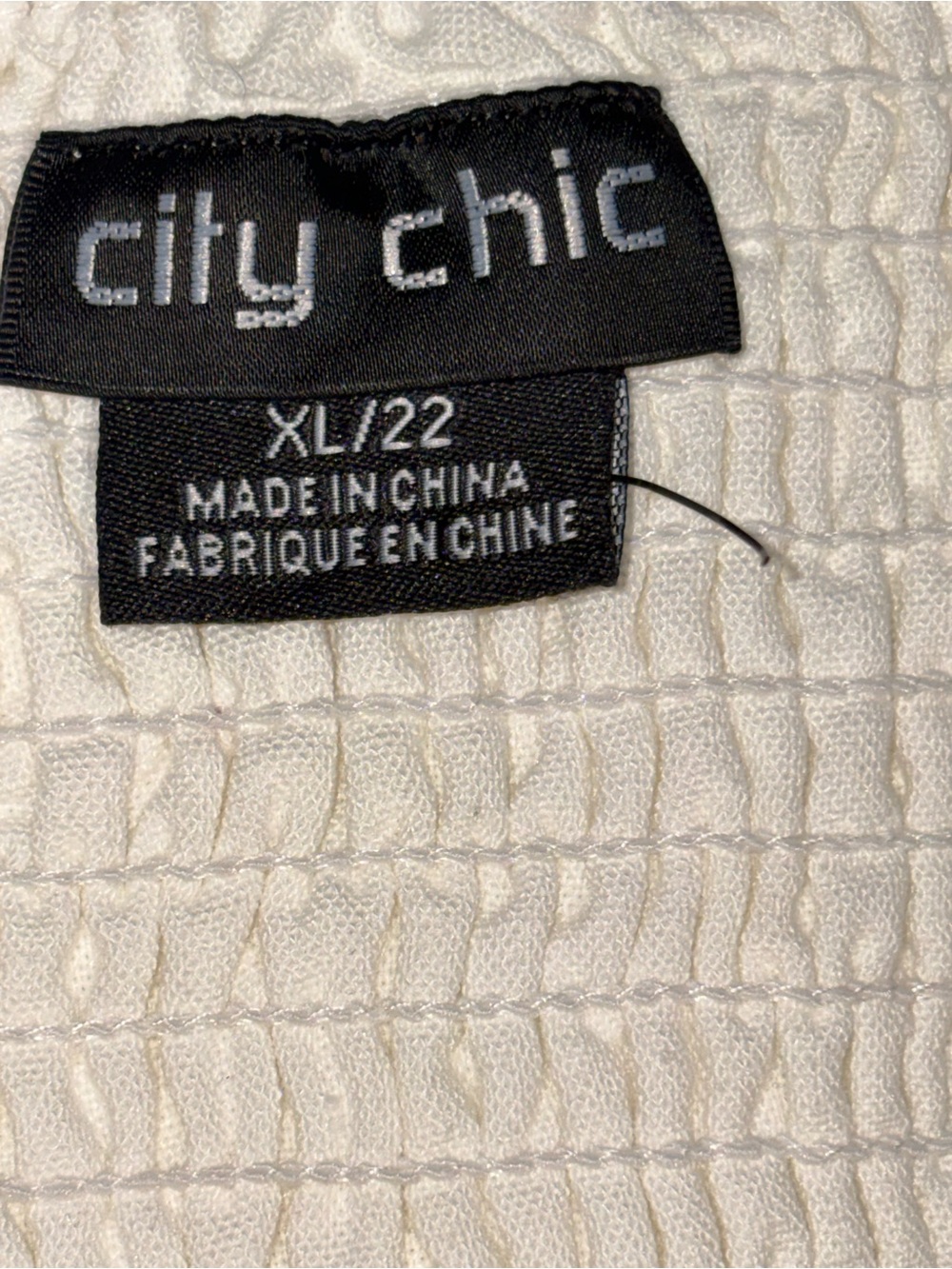 City Chic Sweet Paradise Off the Shoulder Plus Dress Size 22 MSRP $109 NWT - Picture 10 of 12